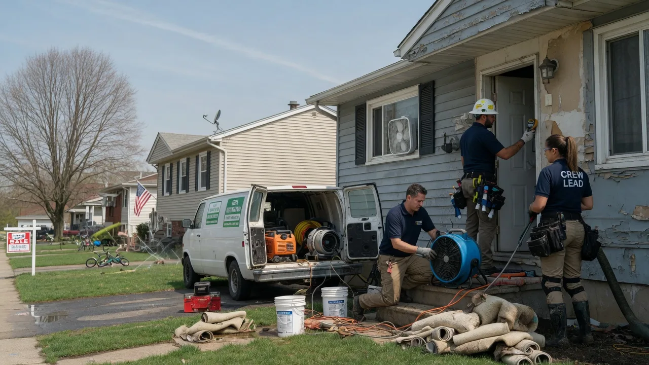 Flood Cleanup in Delaware Water Gap, PA near me